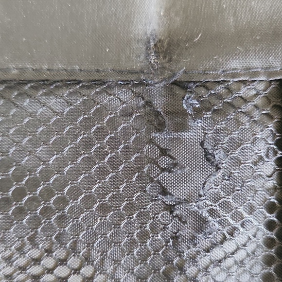 Tech Gear Light blue/black zipper binder with handle. One size. - Picture 9 of 9